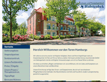 Tablet Screenshot of haus-halstenbek.de